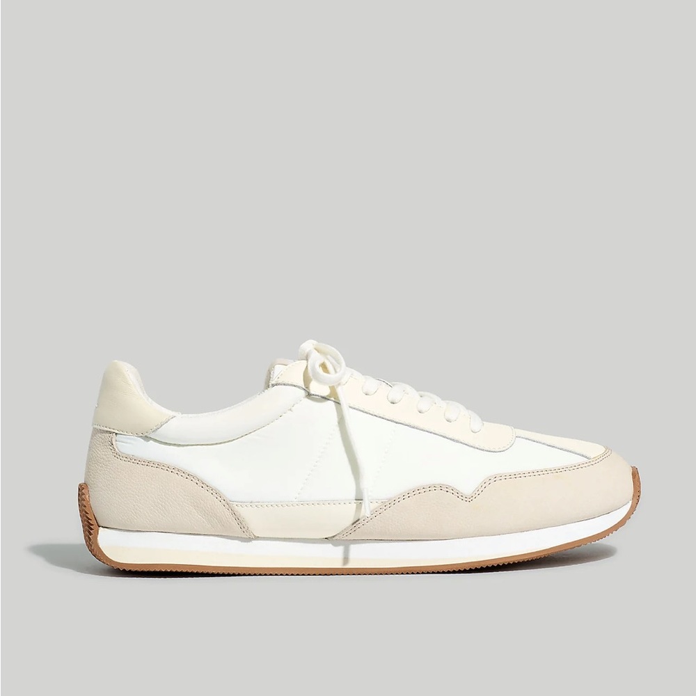 Madewell League Sneakers in Washed Nubeck